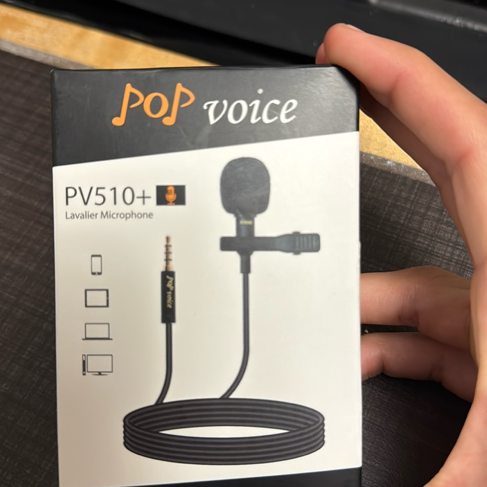Wired Lavalier microphone